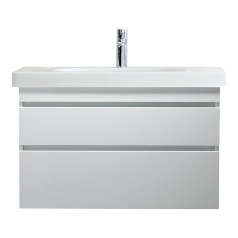 Duravit Meuble vasque DuraStyle 100x48 cm, blanc, m HL, ÜL, plan avec trou robinet
