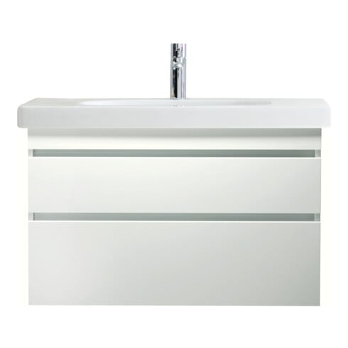 Duravit Meuble vasque DuraStyle 100x48 cm, blanc, m HL, ÜL, plan avec trou robinet