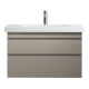 Duravit Meuble vasque DuraStyle 100x48 cm, blanc, m HL, ÜL, plan avec trou robinet-5