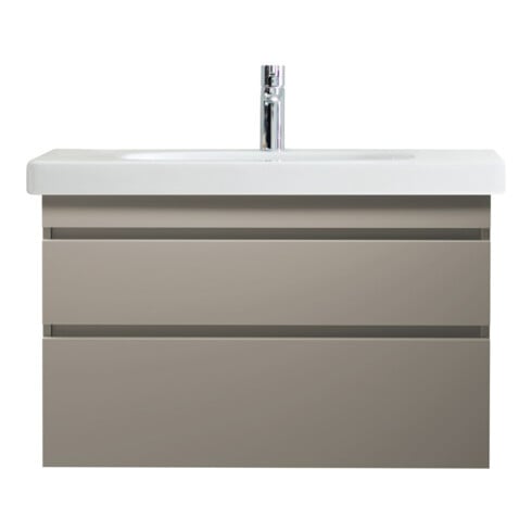Duravit Meuble vasque DuraStyle 100x48 cm, blanc, m HL, ÜL, plan avec trou robinet