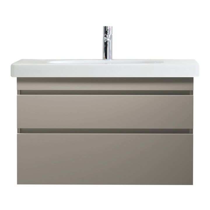 Duravit Meuble vasque DuraStyle 100x48 cm, blanc, m HL, ÜL, plan avec trou robinet