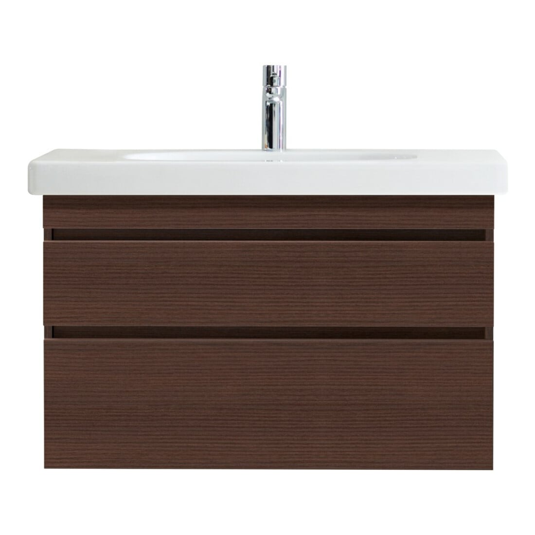 Duravit Meuble vasque DuraStyle 100x48 cm, blanc, m HL, ÜL, plan avec trou robinet