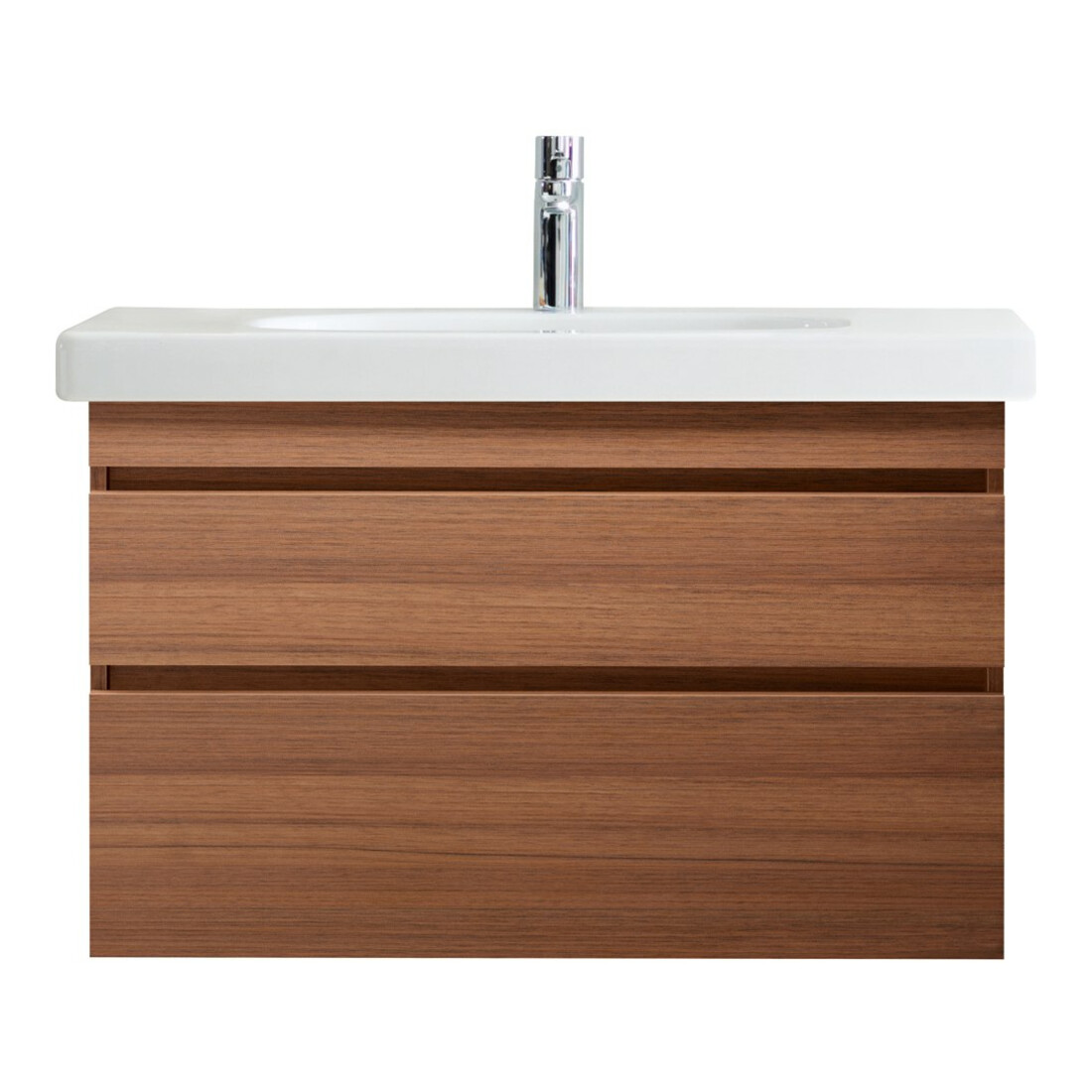 Duravit Meuble vasque DuraStyle 100x48 cm, blanc, m HL, ÜL, plan avec trou robinet