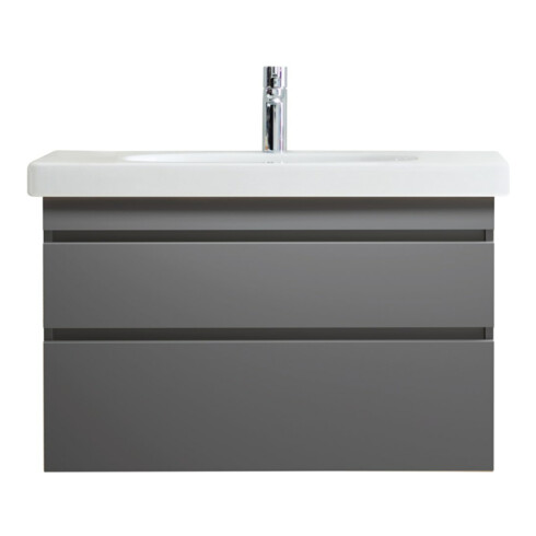 Duravit Meuble vasque DuraStyle 100x48 cm, blanc, m HL, ÜL, plan avec trou robinet