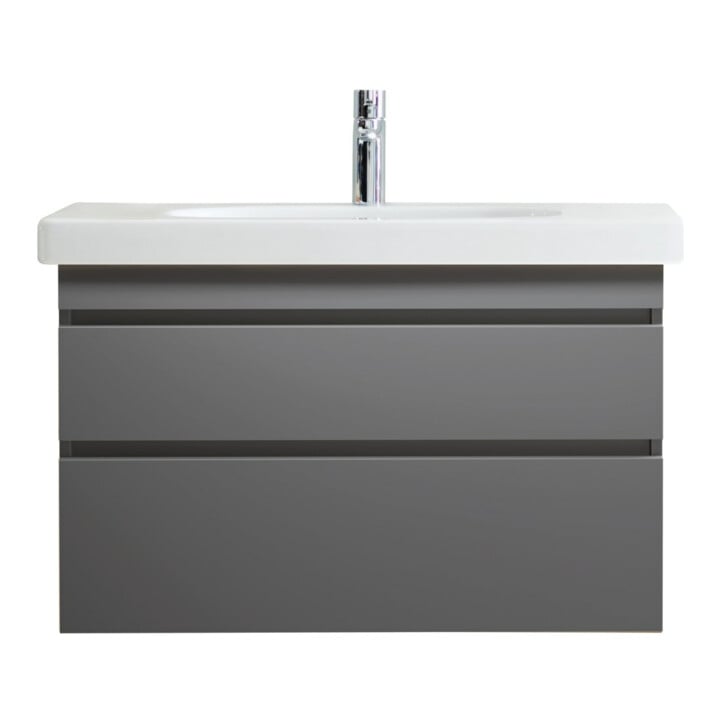 Duravit Meuble vasque DuraStyle 100x48 cm, blanc, m HL, ÜL, plan avec trou robinet