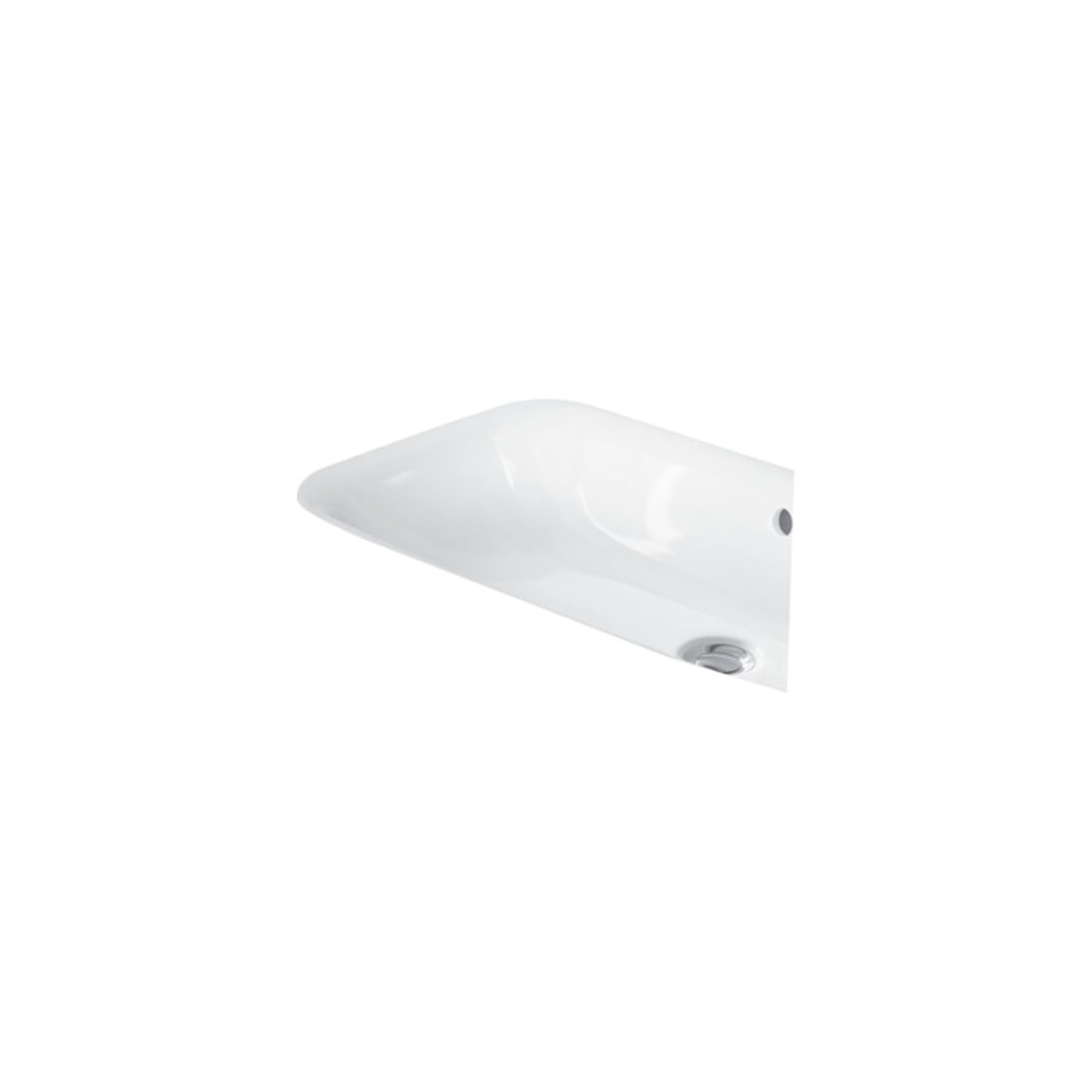Duravit Meuble vasque DuraStyle 120x48cm, blanc, m HL, ÜL, plan robinetterie