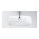 Duravit Meuble vasque DuraStyle Compact 78,5x40 cm, blanc mat, avec trou robinet, plan vasque-4