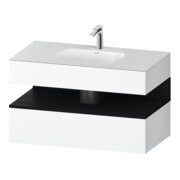 Duravit Meuble vasque encastré Qatego 100x55x60cm, E ch/bl m, Kon-WTU, B