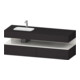 Duravit Meuble vasque encastré Qatego 160x50x60 cm, Kon-WTU, blanc, gris mat-1