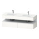 Duravit Meuble vasque encastré Qatego 160x55x60 cm, Kon-WTU, blanc mat/blanc brillant-1