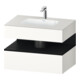 Duravit Meuble vasque encastré Qatego 80x55x60cm, E ch/bl m, Kon-WTU, niche-1
