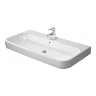 Duravit Meuble vasque Happy D.2 100x50,5 cm, blanc, fermé, avec HL, UL, HLB