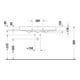 Duravit Meuble vasque Happy D.2 100x50,5 cm, blanc, fermé, avec HL, UL, HLB-4