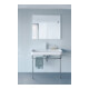 Duravit Meuble vasque Happy D.2 100x50,5 cm, blanc, fermé, avec HL, UL, HLB