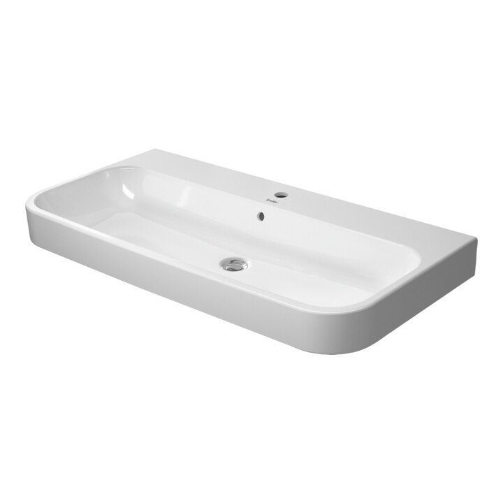 Duravit Meuble vasque Happy D.2 100x50,5 cm, blanc, fermé, avec HL, UL, HLB