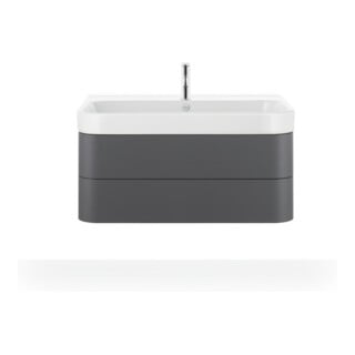Duravit Meuble vasque Happy D.2 100x50,5 cm, blanc, m HL, ÜL, plan vasque avec trou robinet