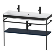 Duravit Meuble vasque Happy D.2 Plus 117,5x49 cm, 1 bec, console, bleu mat s-matt-1