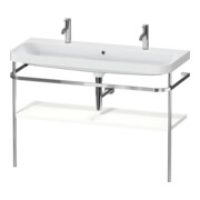 Duravit Meuble vasque Happy D.2 Plus 117,5x49 cm, 1 TLG, avec console, blanc mat