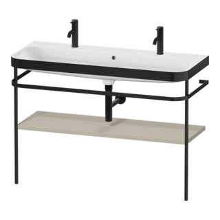 Duravit Meuble vasque Happy D.2 Plus 117,5x49 cm, 1 trou, console, taupe mat