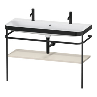 Duravit Meuble vasque Happy D.2 Plus 117,5x49 cm, 1 Trous Robinet, Console, Tau mat