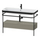 Duravit Meuble vasque Happy D.2 Plus 117,5x49 cm, avec console, 1 tiroir, 1 HL, st-g m