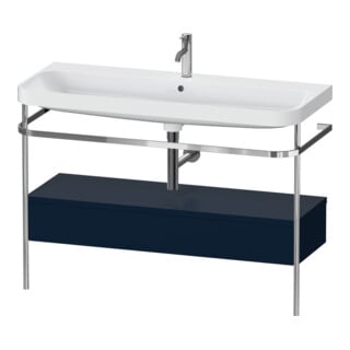 Duravit Meuble vasque Happy D.2 Plus 117,5x49 cm, avec console, 1 tiroir, 1 mitigeur, blanc mat