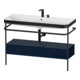 Duravit Meuble vasque Happy D.2 Plus 117,5x49 cm, avec console, 1 tiroir, 2 poignées, blanc mat-1