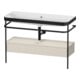 Duravit Meuble vasque Happy D.2 Plus 117,5x49 cm, avec console, 1 tiroir, sans perçage, mat-1