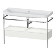 Duravit Meuble vasque Happy D.2 Plus 117,5x49 cm, avec console, 1 tiroir, sans trou robinet, sans siphon