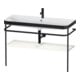 Duravit Meuble vasque Happy D.2 Plus 117,5x49 cm, avec console, 1 trou, blanc brillant-1