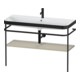 Duravit Meuble vasque Happy D.2 Plus 117,5x49 cm, avec console, 1 trou, Taupe mat
