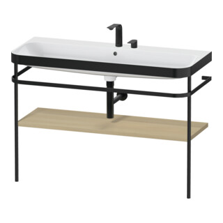 Duravit Meuble vasque Happy D.2 Plus 117,5x49 cm, avec console, 2 trous, méditerranée œuf