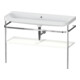 Duravit Meuble vasque Happy D.2 Plus 117,5x49 cm, avec console, sans robinet, blanc mat-1
