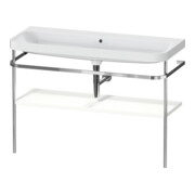 Duravit Meuble vasque Happy D.2 Plus 117,5x49 cm, avec console, sans robinet, blanc mat