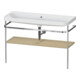 Duravit Meuble vasque Happy D.2 Plus 117,5x49 cm, avec console, sans robinet, méditerranée œuf-1