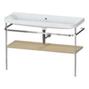 Duravit Meuble vasque Happy D.2 Plus 117,5x49 cm, avec console, sans robinet, méditerranée œuf