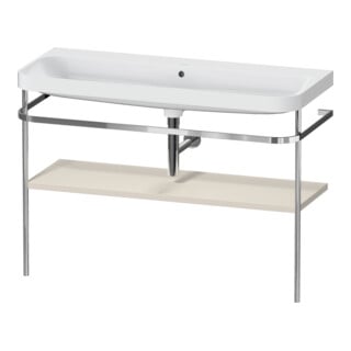 Duravit Meuble vasque Happy D.2 Plus 117,5x49 cm, avec console, sans robinetterie, taupe mat