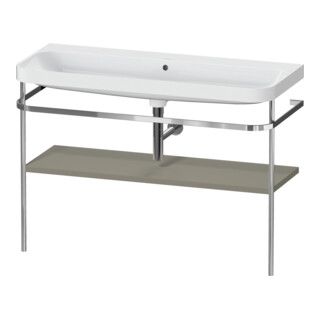 Duravit Meuble vasque Happy D.2 Plus 117,5x49 cm, avec console, sans trop-plein, surface mate satiné