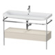 Duravit Meuble vasque Happy D.2 Plus 117,5x49 cm, avec siphon, 1 tiroir, 1 mitigeur, T mat-1