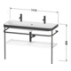 Duravit Meuble vasque Happy D.2 Plus 117,5x49cm, 1 bec, console, lin-3