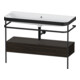 Duravit Meuble vasque Happy D.2 Plus 117,5x49cm, avec console, 1 tiroir, sans trou, blanc mat-1