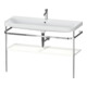 Duravit Meuble vasque Happy D.2 Plus 117,5x49cm, avec console, 1 trou robinet, blanc mat-1
