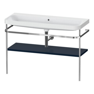 Duravit Meuble vasque Happy D.2 Plus 117,5x49cm, avec console, sans robinetterie, bleu mat