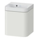 Duravit Meuble vasque Happy D.2 Plus 40x36 cm, 1 T, à droite, Nord weiß mat-1