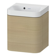 Duravit Meuble vasque Happy D.2 Plus 40x36 cm, 1 T, à droite, sans trou, Medit. Ei