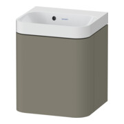 Duravit Meuble vasque Happy D.2 Plus 40x36 cm, 1 T, à droite, sans trou, satin mat