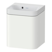 Duravit Meuble vasque Happy D.2 Plus 40x36 cm, 1 T, à gauche, sans trou, blanc satiné