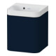 Duravit Meuble vasque Happy D.2 Plus 40x36 cm, 1 T, à gauche, sans trou, bleu mat-1
