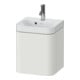 Duravit Meuble vasque Happy D.2 Plus 40x36cm, 1 T, à gauche, avec HL, blanc s-mat-1
