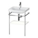 Duravit Meuble vasque Happy D.2 Plus 57,5x49 cm, 1 T, blanc mat, avec console-1